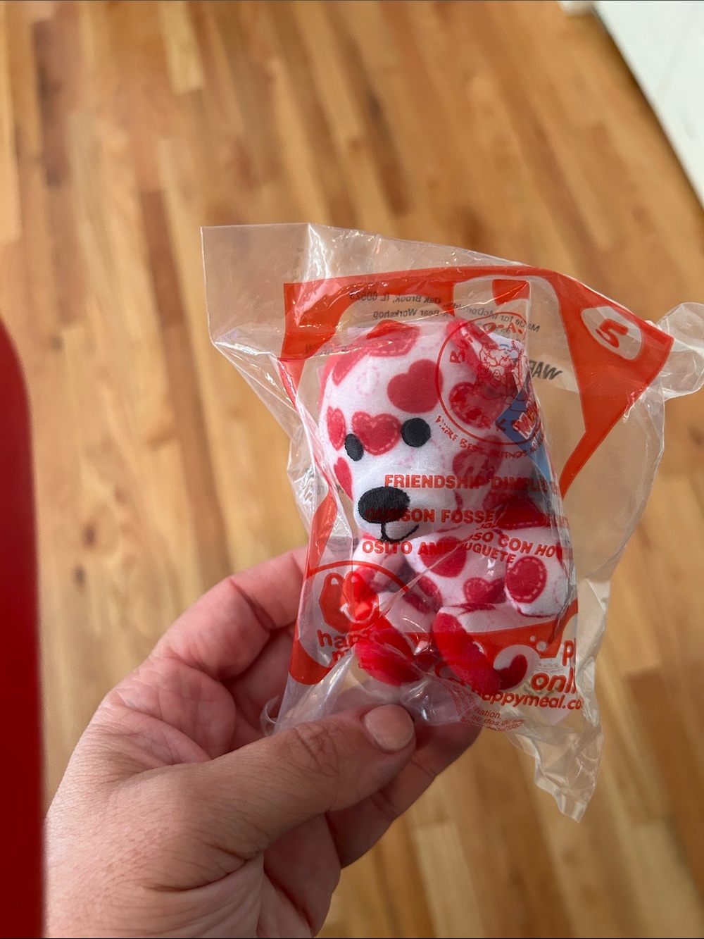 McDonald’s Build a Bear Friendship Dimples Teddy Toy